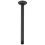 Braço de Chuveiro de Teto Delta de 14 pol e Flange, Preto Matte U4998-BL 1