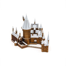 Fascinations Metal Earth Premium Harry Potter Κάστρο Χόγκουαρτς 3D Μοντέλο Μετάλλου