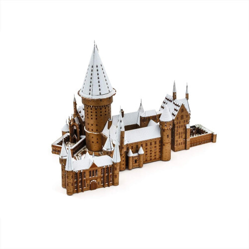 Fascinations Metal Earth Premium Harry Potter Κάστρο Χόγκουαρτς 3D Μοντέλο Μετάλλου 1