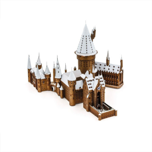 Fascinations Metal Earth Premium Harry Potter Κάστρο Χόγκουαρτς 3D Μοντέλο Μετάλλου 2