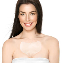 Almofadas de rugas no peito - Anti -Wrinkle Silicone Patches Firmating & Smoothing - reutiliz   veis Patches de rugas de silicone durante a noite -
