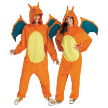 D   guisement unisexe adulte Charizard pour Adultes Deluxe Officiel Pokemon Ha