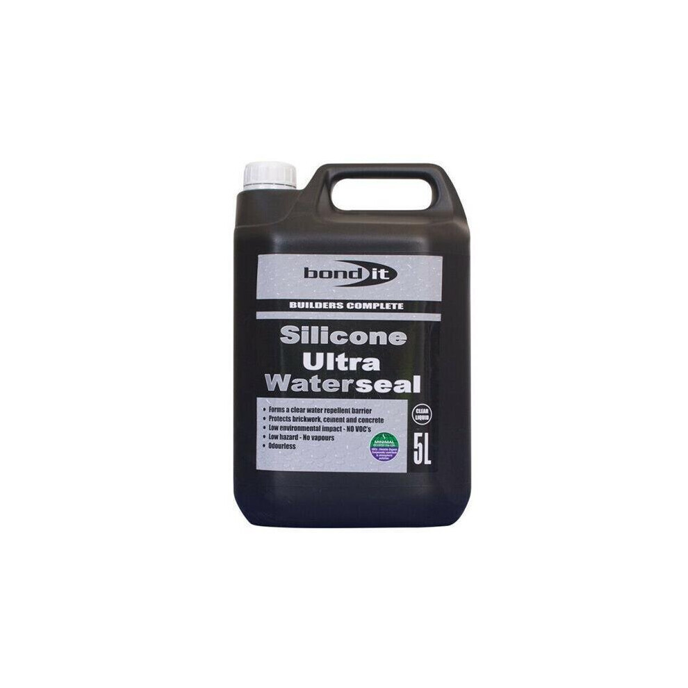 Maxpower Bond It 5L Silicone Ultra Waterseal Brick & Masonry Water Repellent