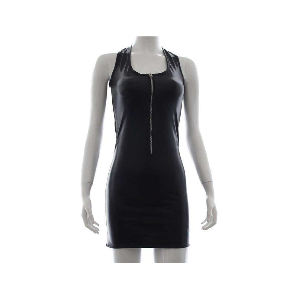 Maxpower Zip Me Up' Leather-Look Dress