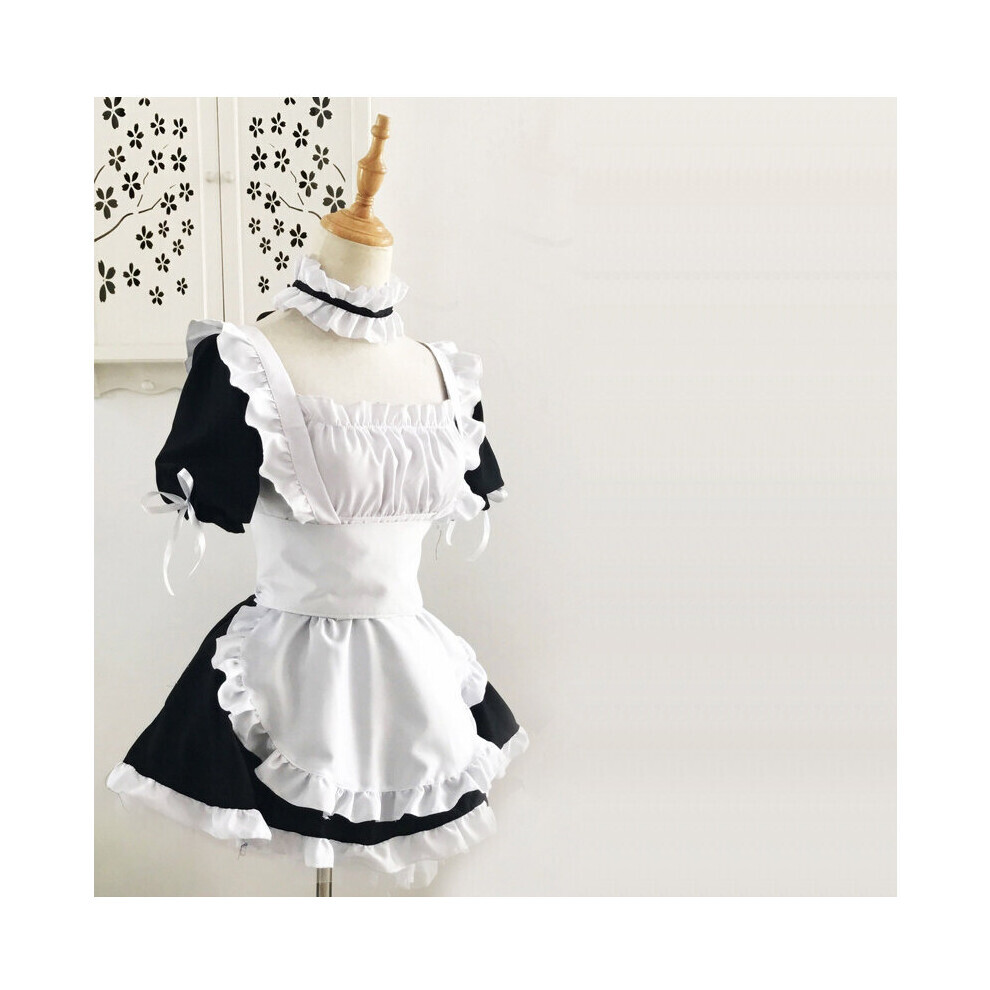 Maxpower Anime Yosuga No Sora Kasugano Sora Maid Outfit Cosplay Costumes Women Sexy Apron Dress Meidofuku Lolita