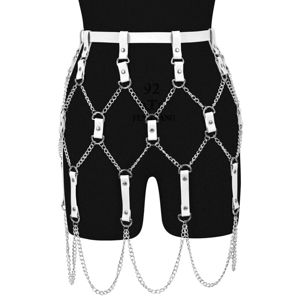 Maxpower Pu Leather Garter Strap Belt Stockings Sexy Harness Gothic Body Sword Belts Women's Lingerie Sex Costumes Bdsm Bondage Suspender