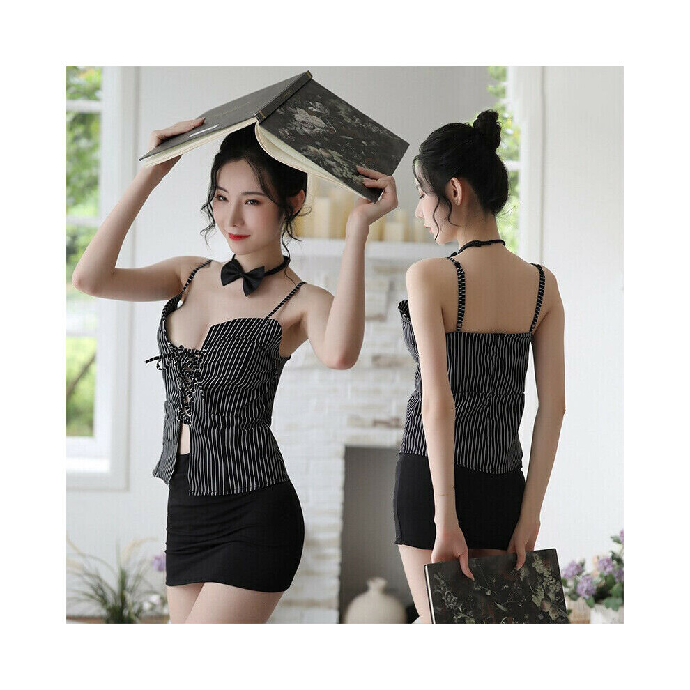 Maxpower Sexy Lingerie Secretary Teacher Uniform Ol Office Lady Role Play Dress