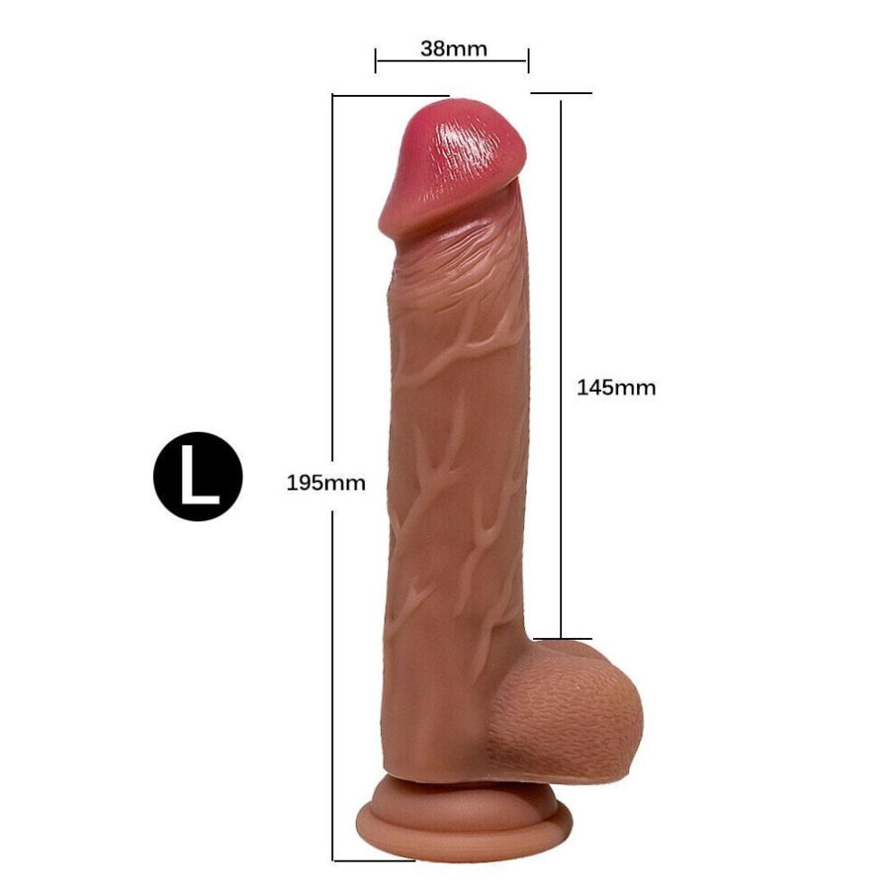 Realistic Feeling Soft Silicone Penis Sexy Dildo With Suction Cup Vaginal Massage Female Masturbator Adult Sex Toys-image-OPC-PGCJ2KT-NEW