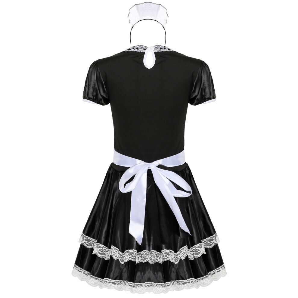 Maxpower (L) Japanese Maid Costume, Sexy Game Costume