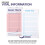 Stock Your Home Rosa Gästcheckböcker för Servitörer (20-pack) 7