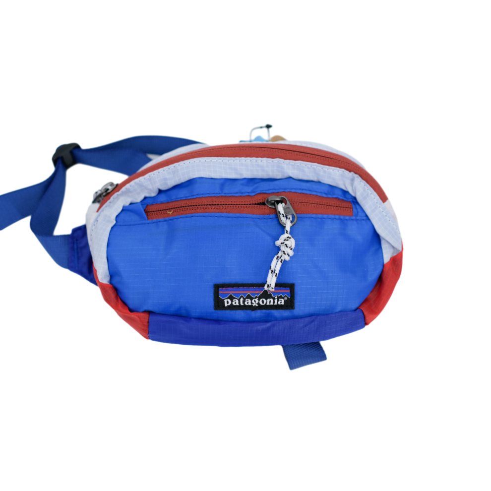 (Blue) Mini Waist Patagonia Chest Pack Shoulder Crossbody Bag Men Women Leisure Outdoor