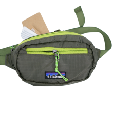 (Green) Mini Waist Patagonia Chest Pack Shoulder Crossbody Bag Men Women Leisure Outdoor