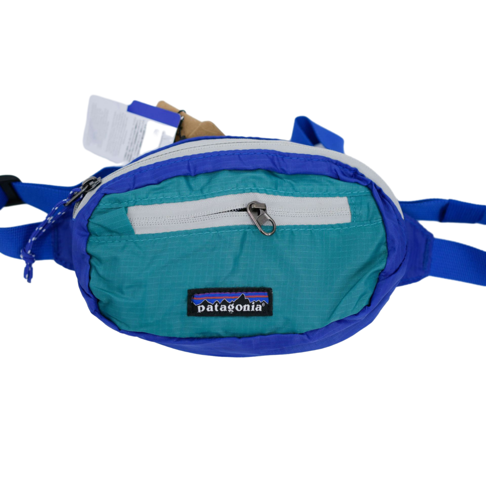 (Aqua Blue) Mini Waist Patagonia Chest Pack Shoulder Crossbody Bag Men Women Leisure Outdoor