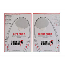 Trainer Armour - Big Toe Hole Preventer  self-Adhesive Patches with a