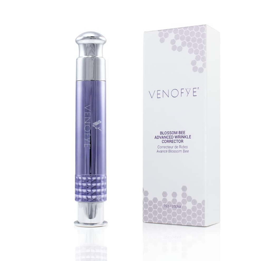 Venofye Dark Blossom Bee Advanced Wrinkle Corrector Eye Lift And Eye Tuck Bee Venom Serum For Wrinkles Puffy Eyes Circles And Under Eye Bags Treatm