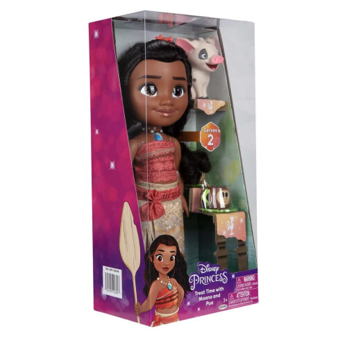 Disney Disney Princess Doll Teatime com Moana e Pua 2
