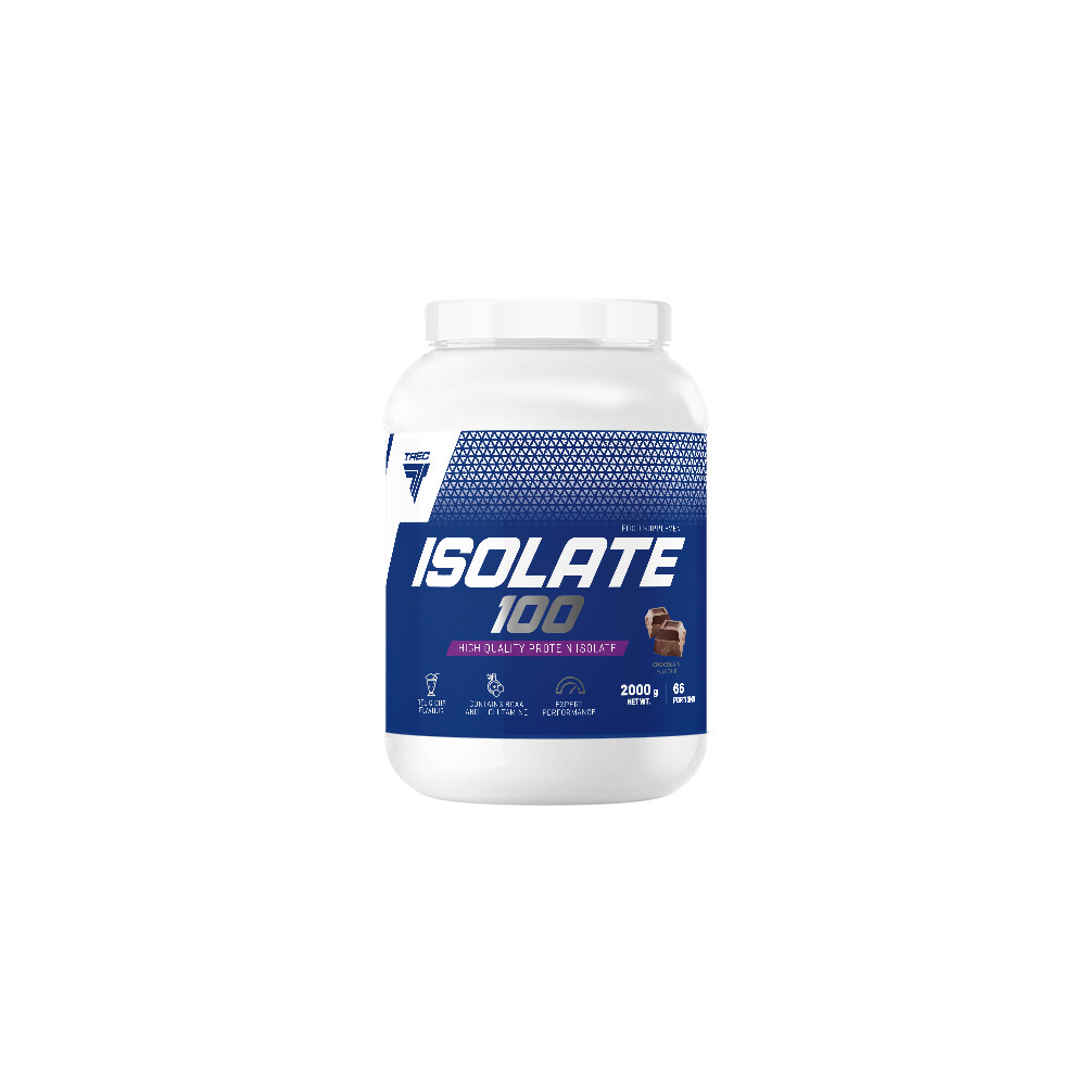 Trec Nutrition Trec Isolate 100 Jar, Chocolate - Whey Protein Isolate 2000G