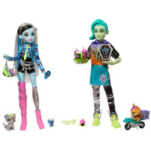 Monster High Kaffeepause Frankie Stein & Deuce Gorgon Puppenset