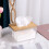 Acrylic Tissue Box  Acrylic Dryer Sheet Holder for Laundry Room  Table Clear Dryer Sheet Dispenser Rectangular 5