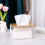 Acrylic Tissue Box  Acrylic Dryer Sheet Holder for Laundry Room  Table Clear Dryer Sheet Dispenser Rectangular 4