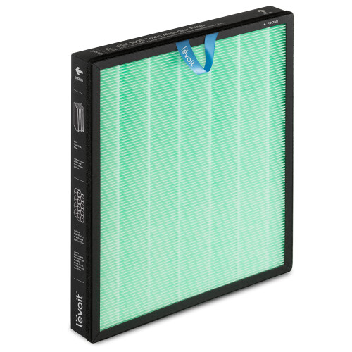 Levoit Φίλτρο Αντικατάστασης LEVOIT Vital 100S Air Purifier, 3 σε 1 HEPA, 1 Πακέτο, Πράσινο