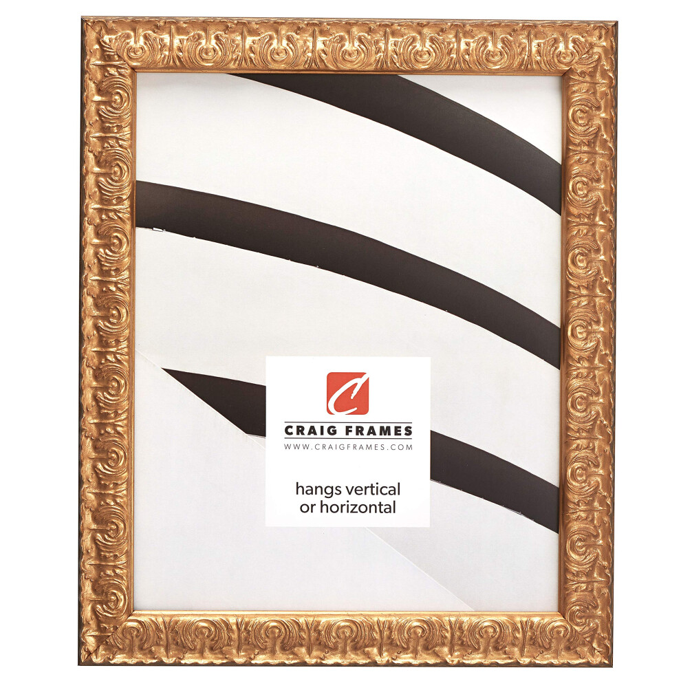 Craig Frames Versailles Bilderrahmen, 11 X 15, Verziertes Gold-image