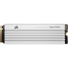 Corsair MP600 PRO LPX 1 Tt:n M.2 NVMe PCIe x4 Gen4 SSD -levy - optimoitu PS5:lle (jopa 7 korttia 100 Mt/s per kk ist lukunopeutta ja 5 korttia 8
