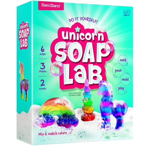 Unicorn Soap Making Kit - Girls Easter Crafts DIY Project Age 6+ Year