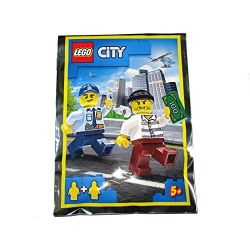 LEGO Lego City: Polismannen Minifigure Chasing Thief 1