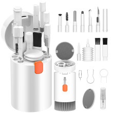 VICHYIE 20 in 1 Multifunctional Cleaner Kit for Electronic Devices Keyboard Cleaning Brush Headphones Cleaner Kit for AirPods Multi-Tool for Cleaning