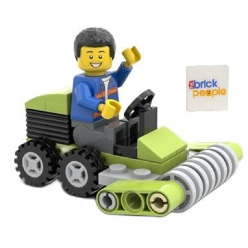 LEGO LEGO City: Εργάτης Πόλης με Χλοοκοπτική Μηχανή (Για 6+)