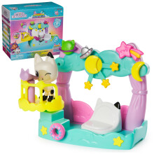 Gabby's Dollhouse Pandy Paws Dreamy Balcony Playset 8-Pieces with Toy Figures Doll House Accessories & Sensory Play Kids Toys for Girls & Boys 3+