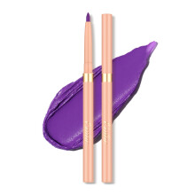 Oulac Matte Purple Eyeliner Pencil, Waterproof Retractable Eye Liner Pen, Smooth and Creamy Eye Makeup for Precision Application Vegan & Cruelty-Free,