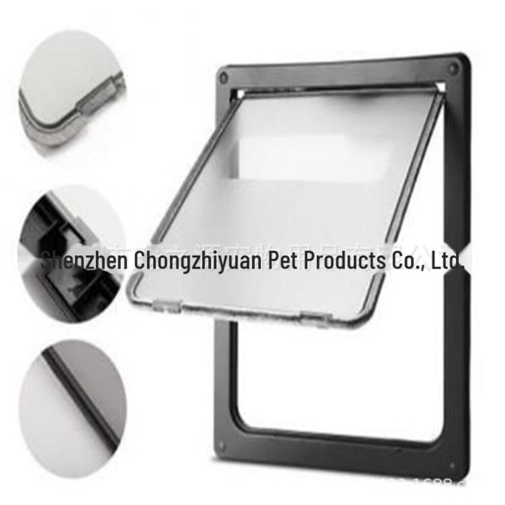 (black, Small) "pet Door For Cats And Dogs - Medium & Large Size
