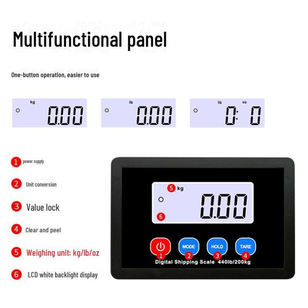 commercial Electronic Weighing Scale For Parcel And Cargo