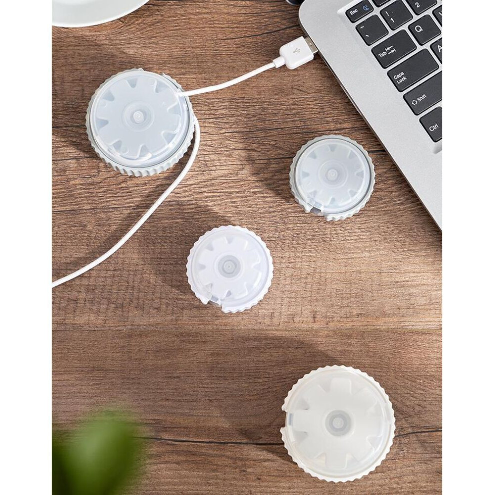 (1264 Small Random Color) "Portable Cable Organizer: Earphone & Mobile Phone Anti-Tangle Storage Box