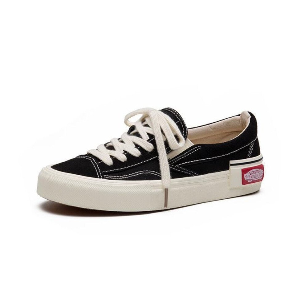 (black, 35) Vasibaen Women's 2022 Autumn Trend: Versatile Korean-style Couple Street Canvas Shoes