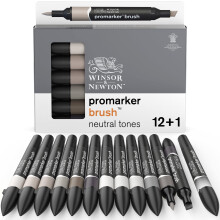 Sada tetcov Winsor & Newton ProMarker, 12 kusov, neutr lne t ny