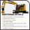 Diecast Masters 1:87 Caterpillar M323F Eisenbahn-Mobilbagger mit 5