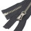 YaHoGa 2PCS #5 25 Inch Αντίκες Ασημένιοι Φερμουάρ για Μπουφάν Ράψιμο (25" Αντίκες Ασημένιο) 2