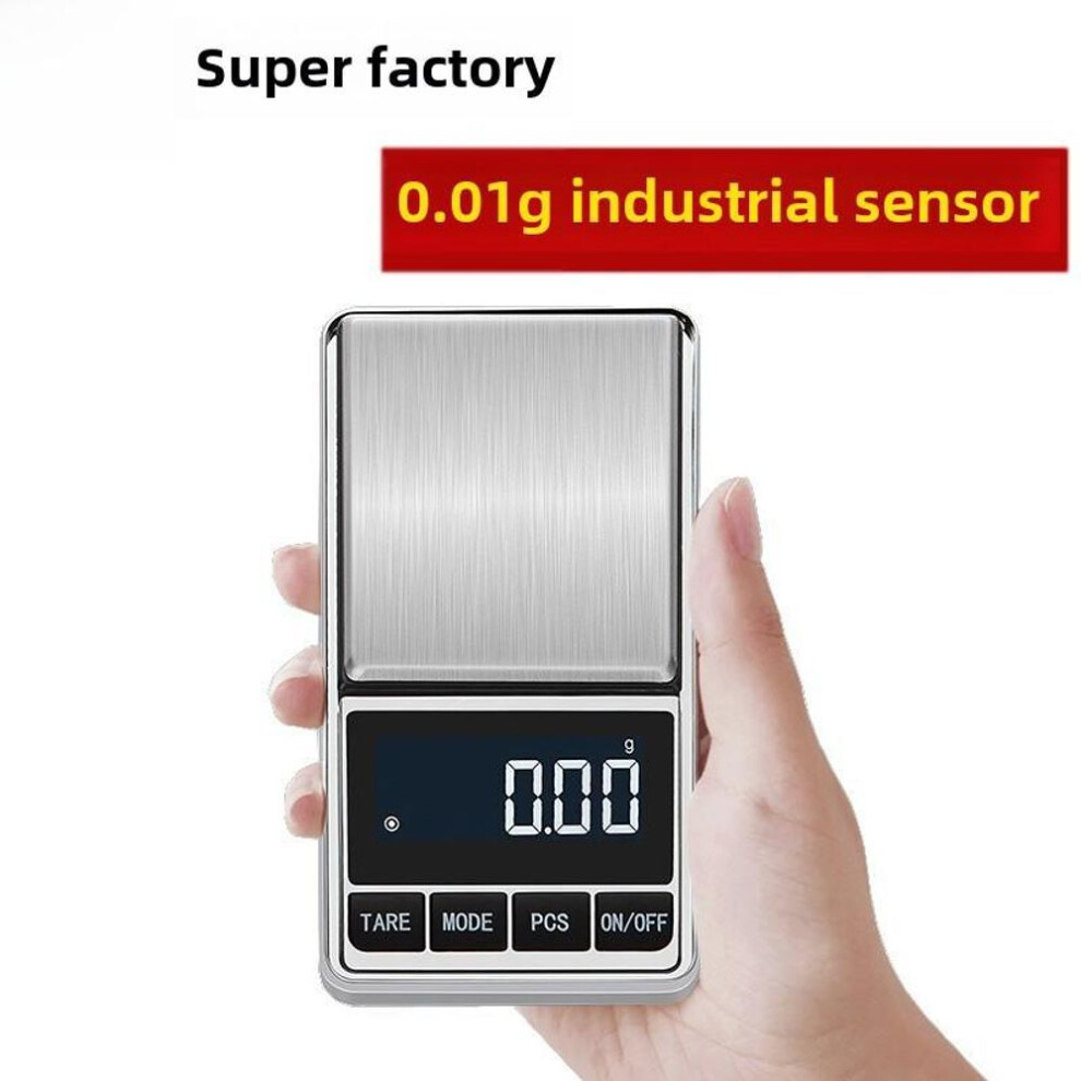 (1kg 0.1g) "Precision Mini Pocket Jewelry Scale 0.01g-0.1g