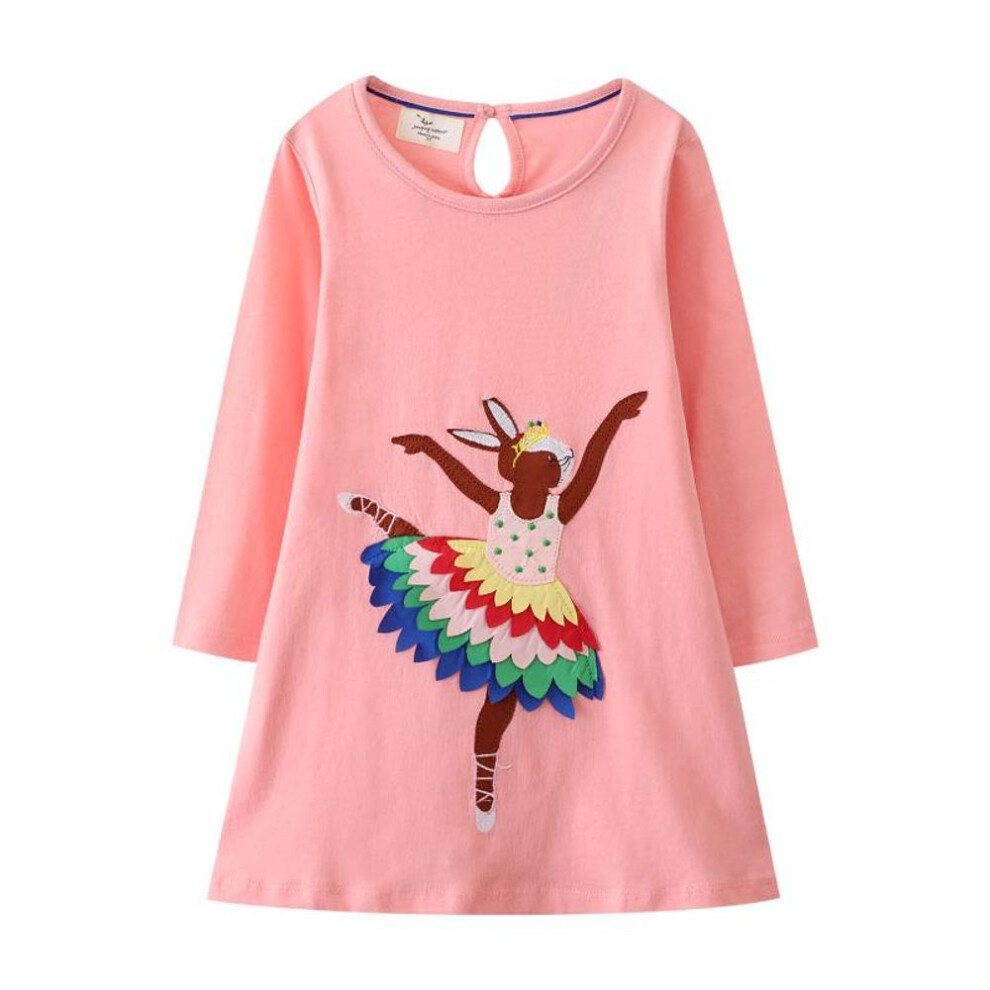 (3T (90 cm)) "autumn Long-sleeve Princess Dress For Girls - European & American Style
