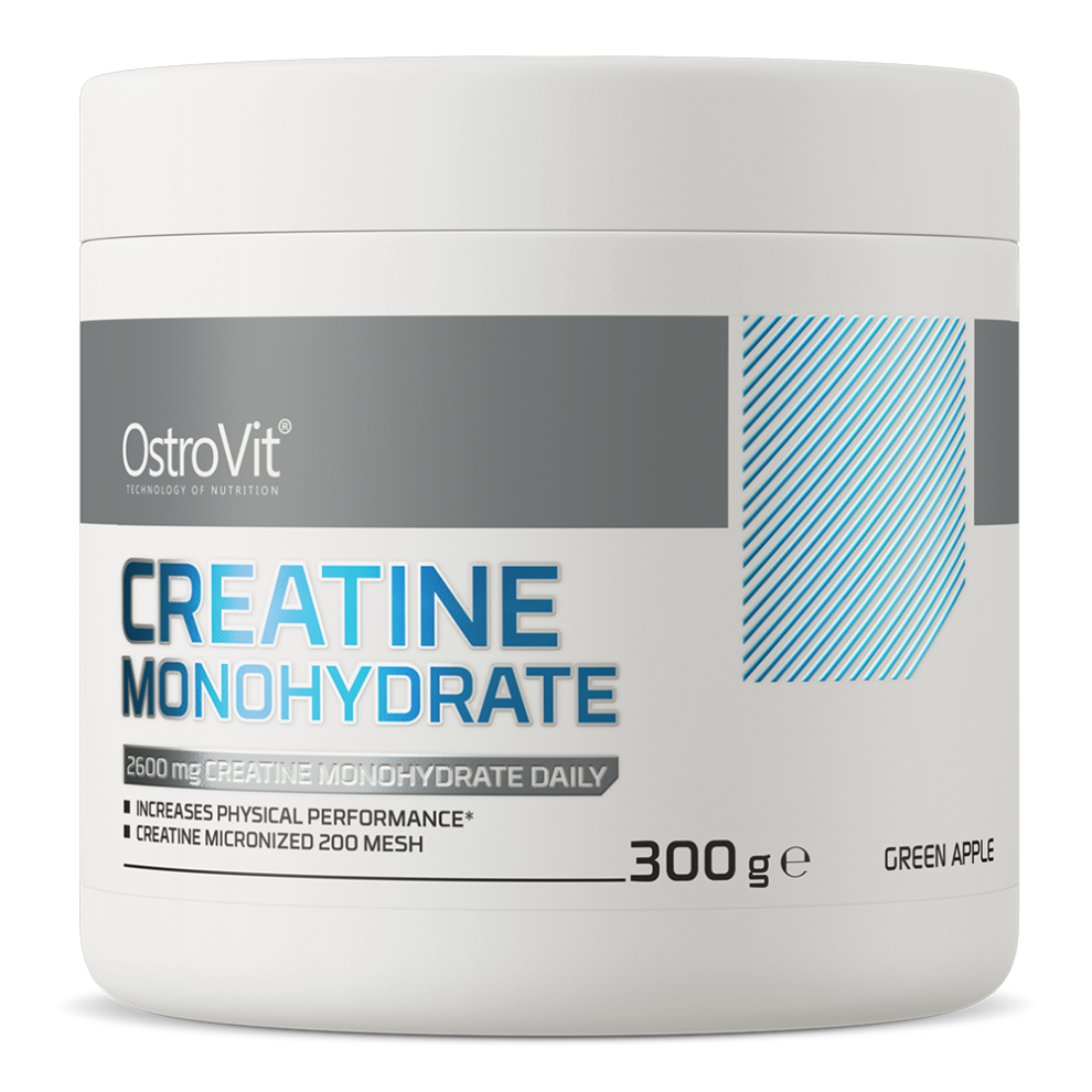 Ostrovit Creatine Monohydrate 300G Apple - Muscle Power Green