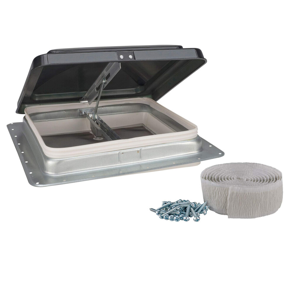 Caravane De CAMPING-CAR Heng's 14 Rv Vent De Toit De Chargement Universel Couleur Fum E 7411-image