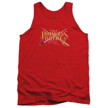 Trevco Sportswear PB150C-TK-2 Princess Bride Swords Adult Tank Top, Red - Medium
