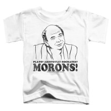 Trevco Sportswear PB121B-KT-1 Princess Bride & Morons Toddler Short Sleeve T-Shirt, White - Large 4T