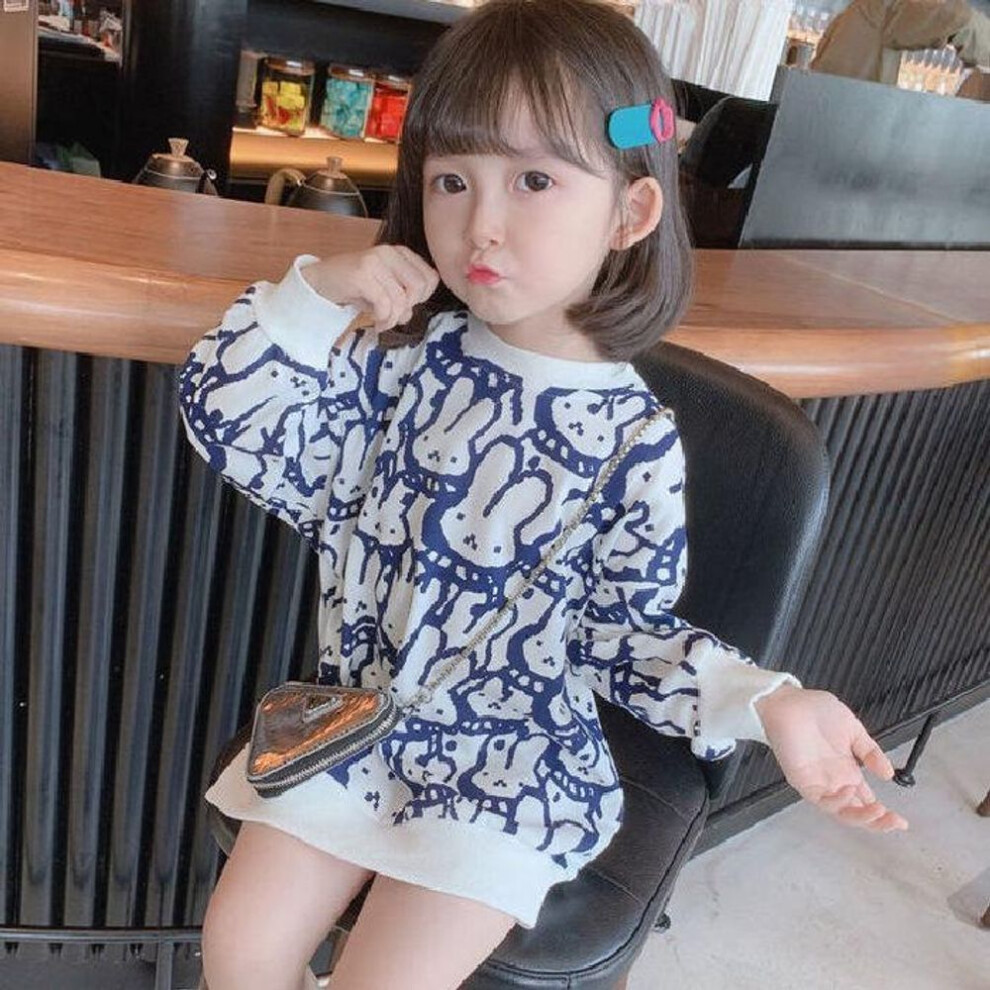 (120) "high-quality Baby Girl Velvet Dress With Thick Sweater Skirt For Autumn/winter – Fashionable And Stylish
