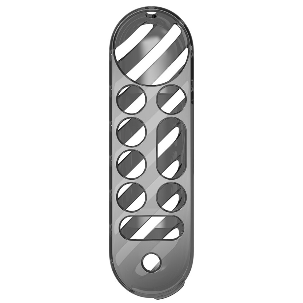 (B) Protective Case for Google TV Streamer 4K 2024 Voice Remote Control Anti-Slipping Cover TPU Transparent Shell