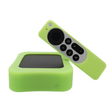 (Night glow) Silicone Remote Case For Apple TV 2022 Siri Remote 4K 3rd Generation Remote Control Protective Cover Set-top Box Protective Case