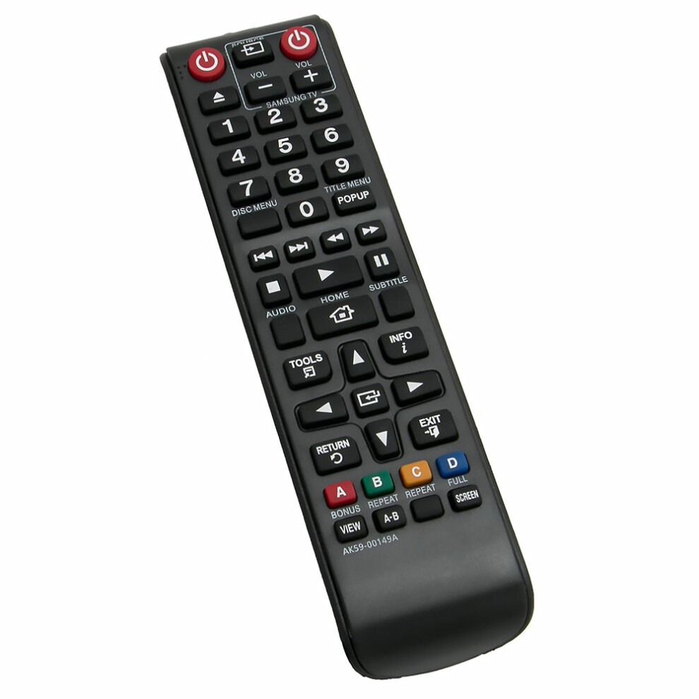 New Replace AK59-00149A For Samsung Blu-Ray DVD Player Remote Control BD-F5100/ZA BD-H5100 BD-JM57 BD-JM57C BD-J5700 BD-ES5300